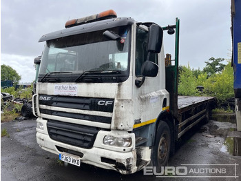 Valníkový/ Plošinový nákladný automobil DAF CF 75 310
