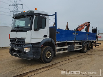 Valníkový/ Plošinový nákladný automobil MERCEDES-BENZ Arocs