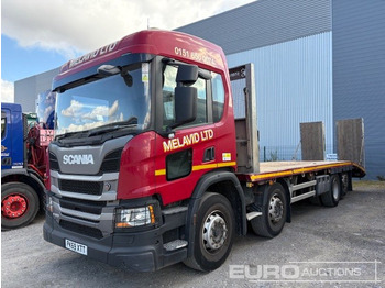Valníkový/ Plošinový nákladný automobil SCANIA P 410