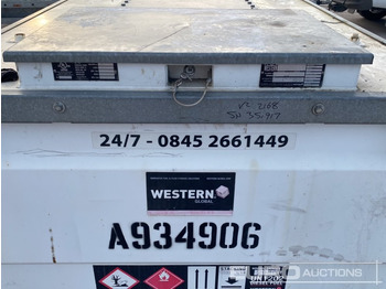 Skladovacia nádrž Western 2980 LitreStatic Bunded Fuel Bowser: obrázok 5