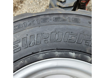 Kompletné koleso pre Stavebné stroje Giant 31X15,5-15: obrázok 4