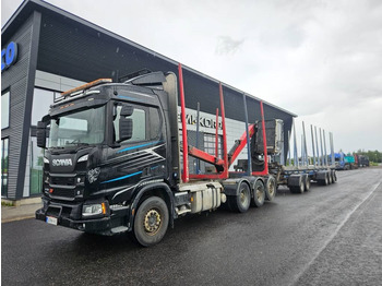 Nákladné vozidlo na prepravu dreva SCANIA R 730