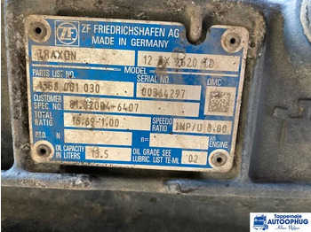 Prevodovka a diely MAN