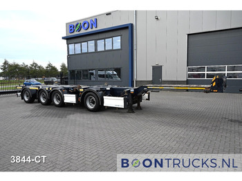 Náves preprava kontajnerov/ Výmenná nadstavba D-Tec CT-53-04D COMBITRAILER | 2x20-30-40-45ft HC * 3x LIFT AXLE * 2x STEERING * NL TRAILER * LZV * APK 03-2026: obrázok 5