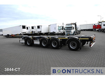 Náves preprava kontajnerov/ Výmenná nadstavba D-Tec CT-53-04D COMBITRAILER | 2x20-30-40-45ft HC * 3x LIFT AXLE * 2x STEERING * NL TRAILER * LZV * APK 03-2026: obrázok 4