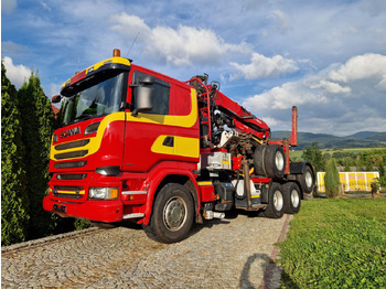 Nákladné vozidlo na prepravu dreva SCANIA R 580