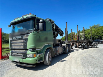 Nákladné vozidlo na prepravu dreva SCANIA R 580