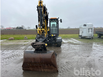 Kolesové rýpadlo Yanmar B95W - Tippvagn - Tiltrotator - 6 Redskap: obrázok 3