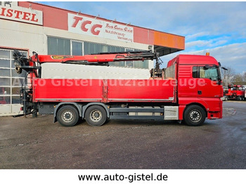 Valníkový/ Plošinový nákladný automobil, Auto s hydraulickou rukou MAN TGX 26.540 6x2LL: obrázok 2