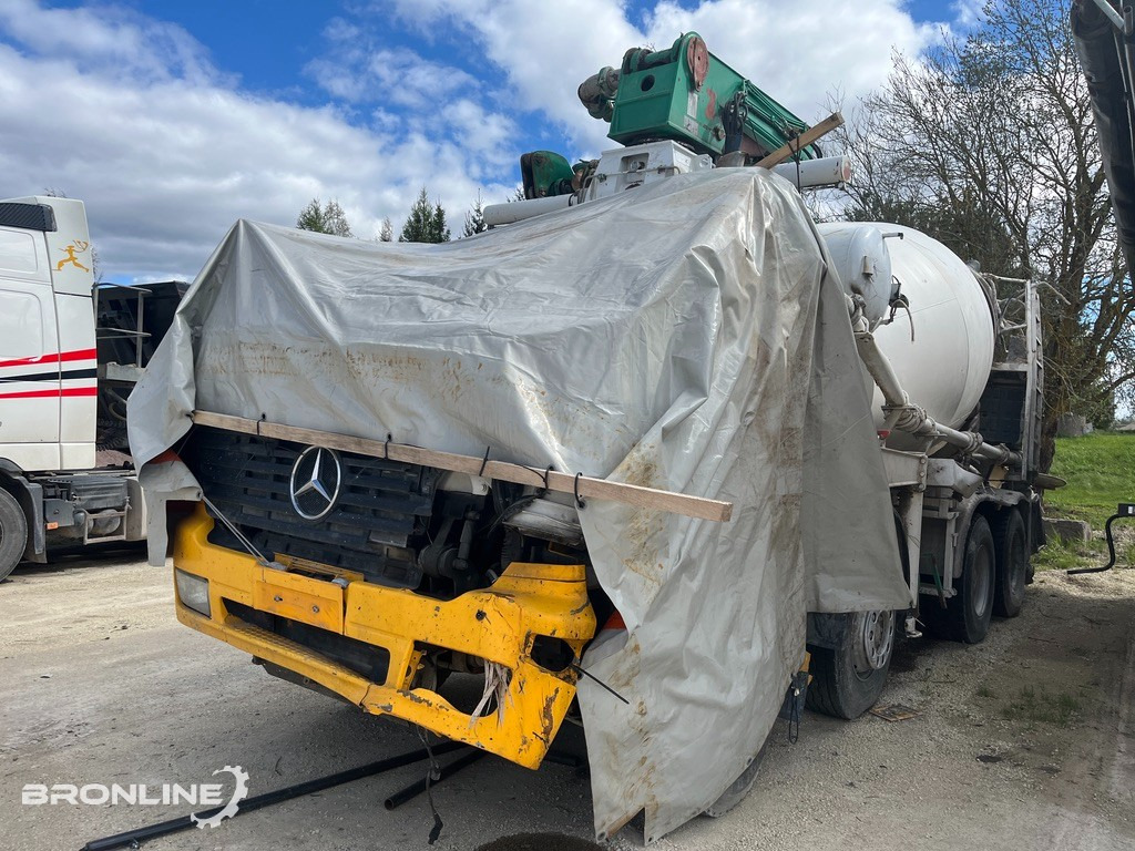 2003 MERCEDES-BENZ ACTROS 3240B 8X4/4 Mixer - Domiešavač: obrázok 3 2003 MERCEDES-BENZ ACTROS 3240B 8X4/4 Mixer - Domiešavač: obrázok 3