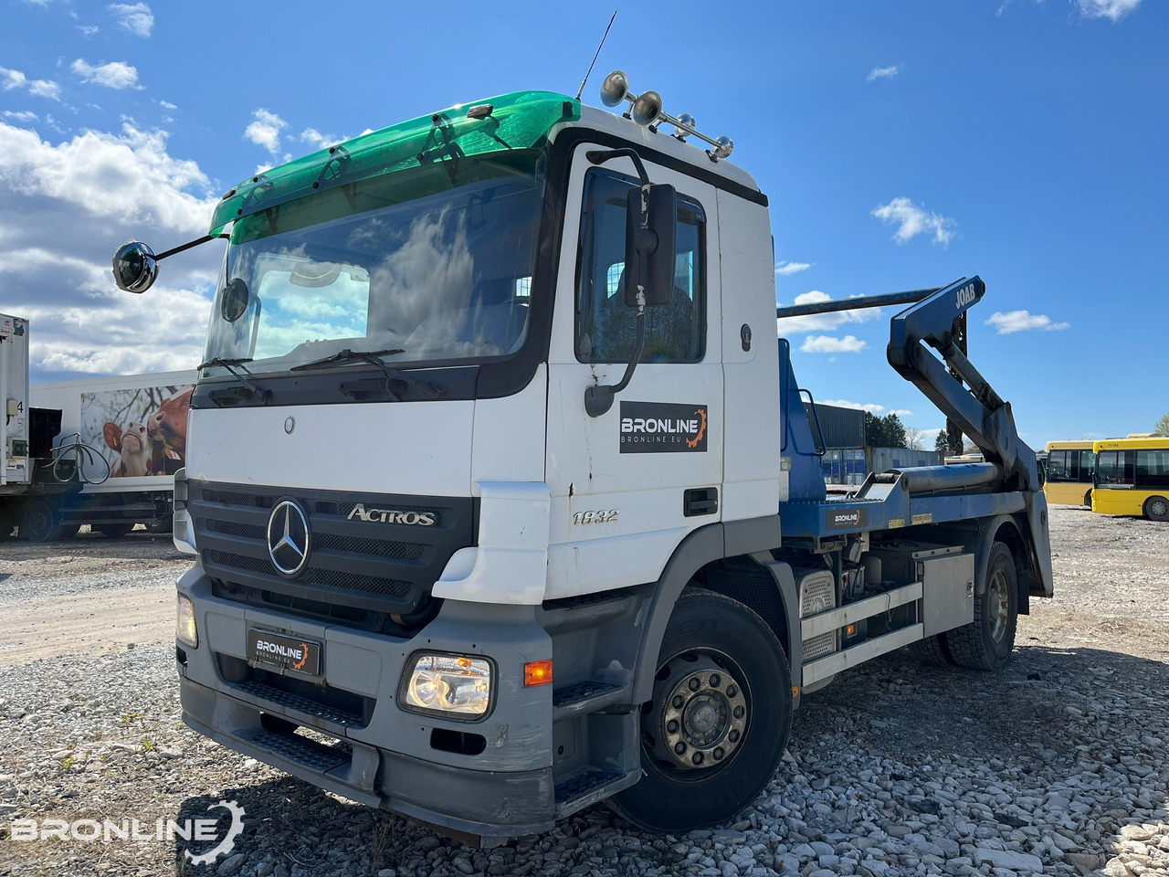 2004 Mercedes-Benz Actros 1832 Skip Loader Joab - Ramenový nosič kontajnerov: obrázok 1 2004 Mercedes-Benz Actros 1832 Skip Loader Joab - Ramenový nosič kontajnerov: obrázok 1