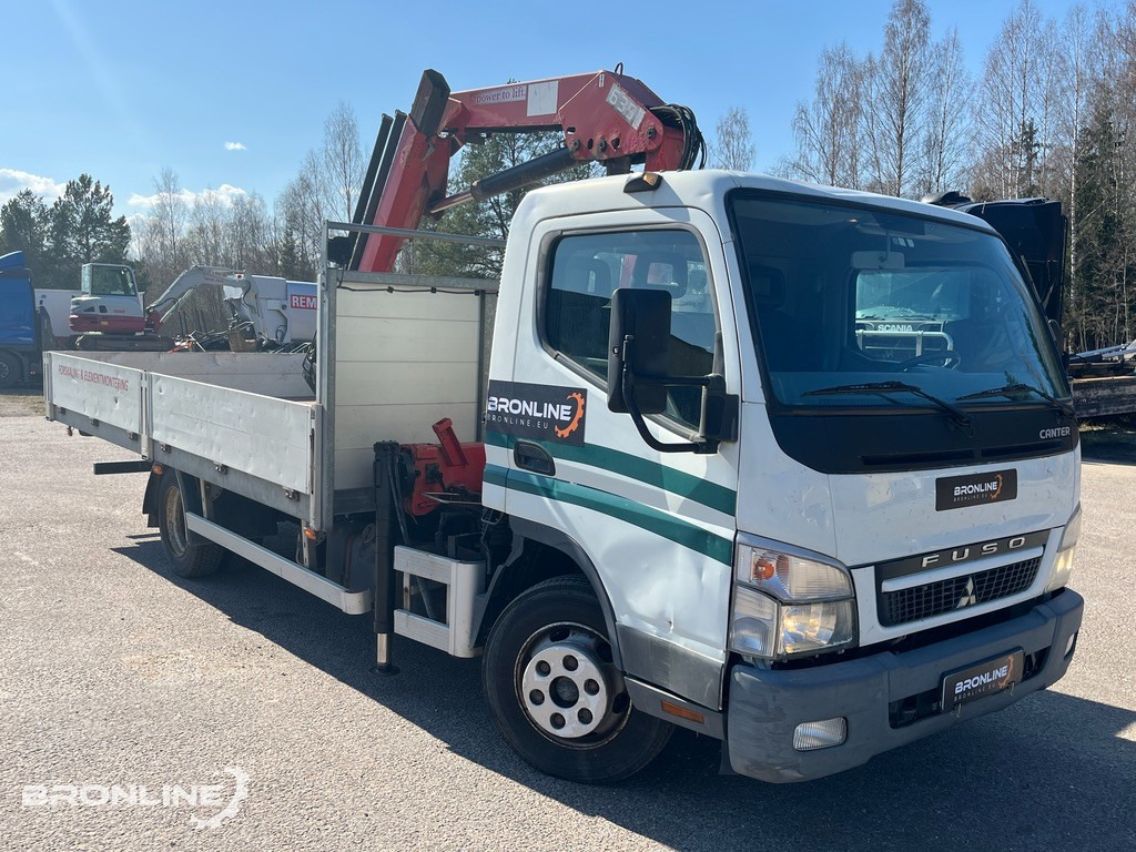 2011 Mitsubishi Fuso Canter + HMF 635K3 - Valníkový/ Plošinový nákladný automobil: obrázok 2 2011 Mitsubishi Fuso Canter + HMF 635K3 - Valníkový/ Plošinový nákladný automobil: obrázok 2