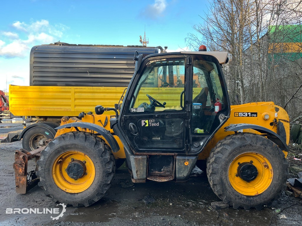 2014 JCB 531-70 Telescopic loader/REPAIR ITEM - Teleskopický nakladač: obrázok 2 2014 JCB 531-70 Telescopic loader/REPAIR ITEM - Teleskopický nakladač: obrázok 2