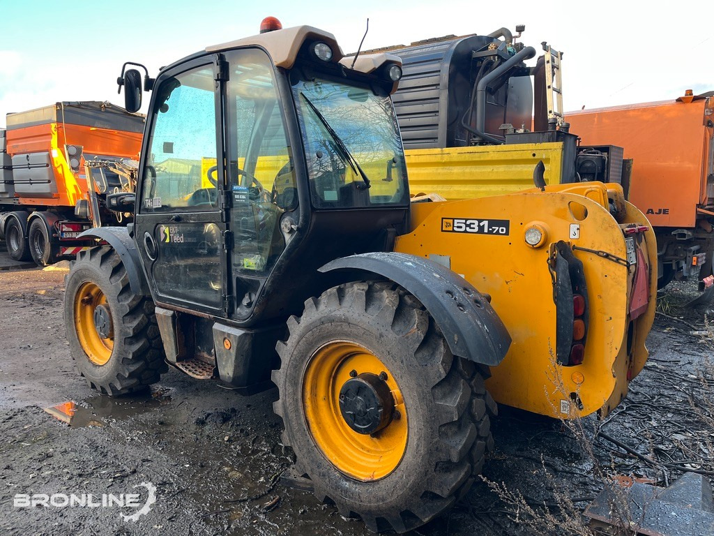 2014 JCB 531-70 Telescopic loader/REPAIR ITEM - Teleskopický nakladač: obrázok 3 2014 JCB 531-70 Telescopic loader/REPAIR ITEM - Teleskopický nakladač: obrázok 3