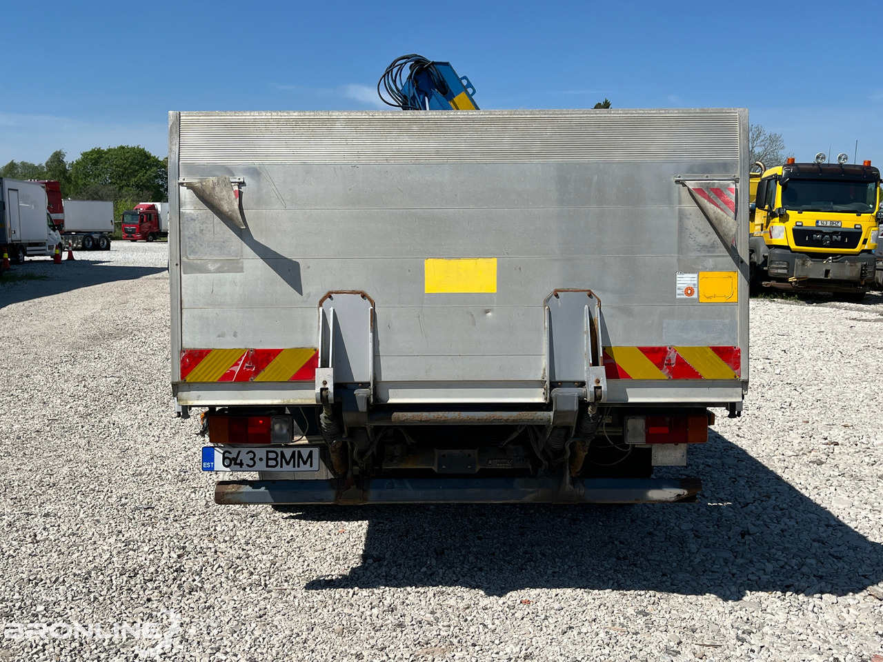 VOLVO FL611 + Palfinger PK 8200 - Valníkový/ Plošinový nákladný automobil, Auto s hydraulickou rukou: obrázok 4 VOLVO FL611 + Palfinger PK 8200 - Valníkový/ Plošinový nákladný automobil, Auto s hydraulickou rukou: obrázok 4