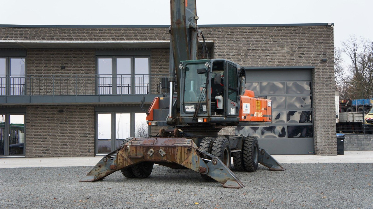 Atlas 350 MH Mobilbagger Umschlagbagger Pratzen - Kolesové rýpadlo: obrázok 2 Atlas 350 MH Mobilbagger Umschlagbagger Pratzen - Kolesové rýpadlo: obrázok 2