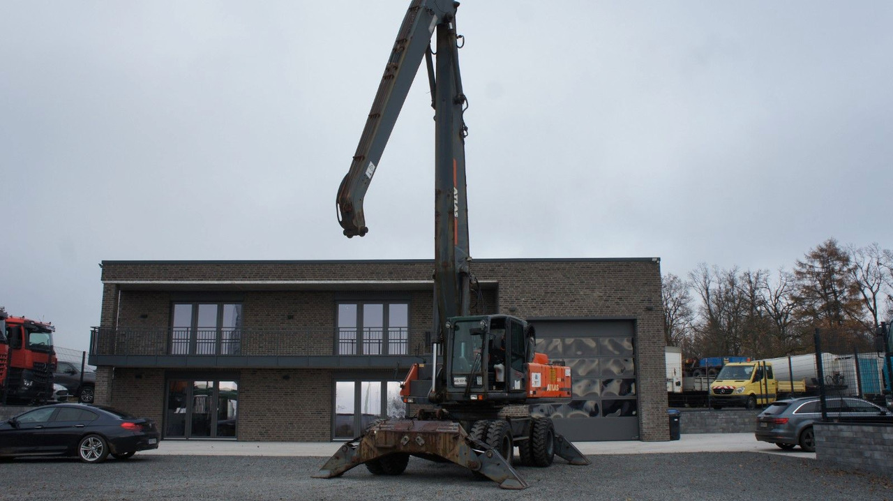 Atlas 350 MH Mobilbagger Umschlagbagger Pratzen - Kolesové rýpadlo: obrázok 1 Atlas 350 MH Mobilbagger Umschlagbagger Pratzen - Kolesové rýpadlo: obrázok 1