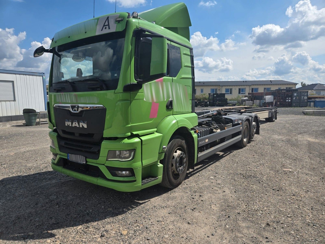 MAN TGS 26.510 Abrollkipper HIAB Lift -Lenkachse - Hákový nosič kontajnerov: obrázok 1 MAN TGS 26.510 Abrollkipper HIAB Lift -Lenkachse - Hákový nosič kontajnerov: obrázok 1