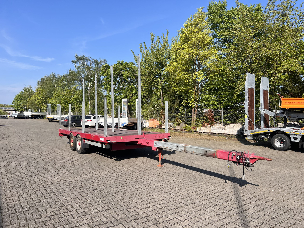 Auwaerter X-LTL110 Tandempritsche, ausziehbar, wenig Benutzt - Plošinový/ Valníkový príves: obrázok 3 Auwaerter X-LTL110 Tandempritsche, ausziehbar, wenig Benutzt - Plošinový/ Valníkový príves: obrázok 3