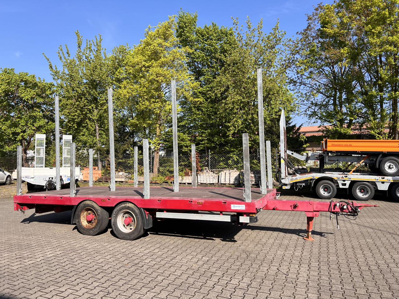 Auwaerter X-LTL110 Tandempritsche, ausziehbar, wenig Benutzt - Plošinový/ Valníkový príves: obrázok 2 Auwaerter X-LTL110 Tandempritsche, ausziehbar, wenig Benutzt - Plošinový/ Valníkový príves: obrázok 2
