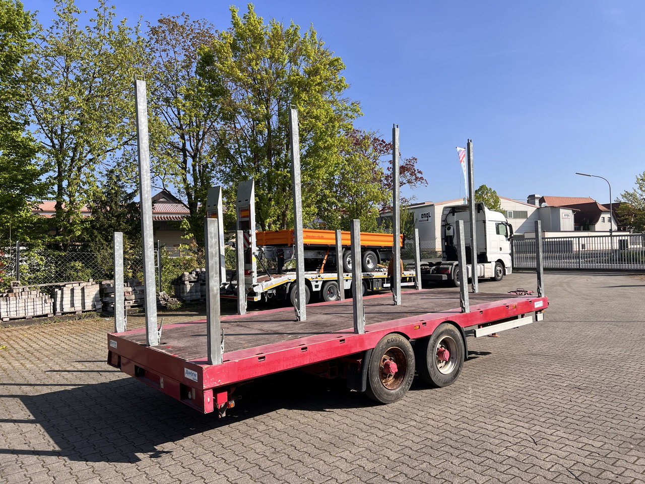 Auwaerter X-LTL110 Tandempritsche, ausziehbar, wenig Benutzt - Plošinový/ Valníkový príves: obrázok 4 Auwaerter X-LTL110 Tandempritsche, ausziehbar, wenig Benutzt - Plošinový/ Valníkový príves: obrázok 4