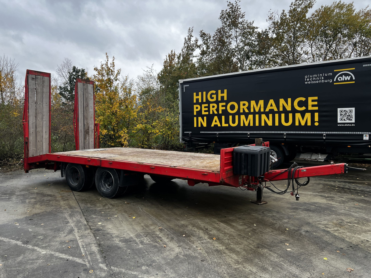 Blomenroehr 682/13800 13,8 t Tandemtieflader - Príves podvalník: obrázok 1 Blomenroehr 682/13800 13,8 t Tandemtieflader - Príves podvalník: obrázok 1