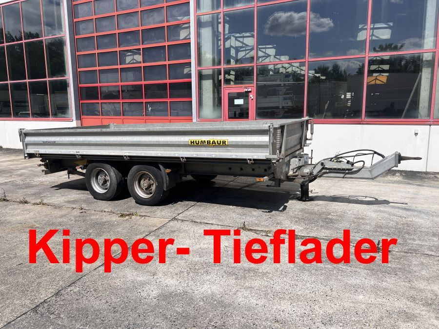 Humbaur Tandemkipper- Tieflader - Príves sklápěcí: obrázok 1 Humbaur Tandemkipper- Tieflader - Príves sklápěcí: obrázok 1