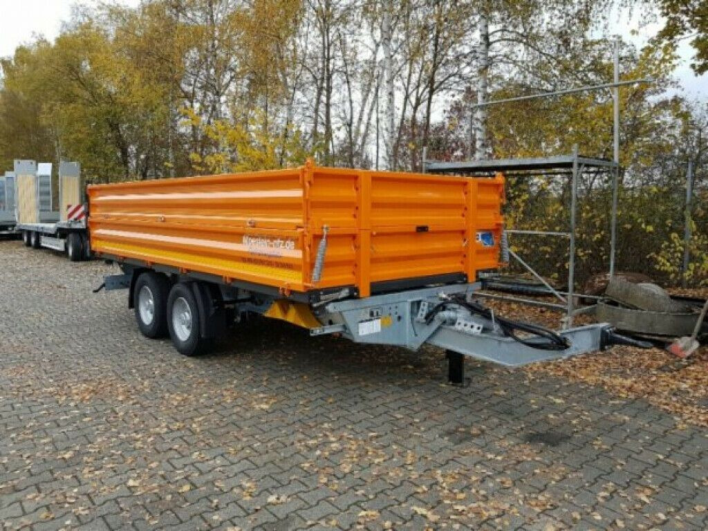 Möslein neuer Tandem 3- Seitenkipper Tiefladermit Bordw - Príves sklápěcí: obrázok 5 Möslein neuer Tandem 3- Seitenkipper Tiefladermit Bordw - Príves sklápěcí: obrázok 5