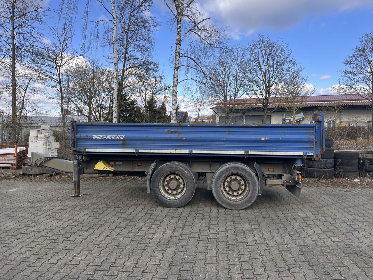 Müller-Mitteltal 18 t Tandemkipper- Tieflader - Príves sklápěcí: obrázok 3 Müller-Mitteltal 18 t Tandemkipper- Tieflader - Príves sklápěcí: obrázok 3