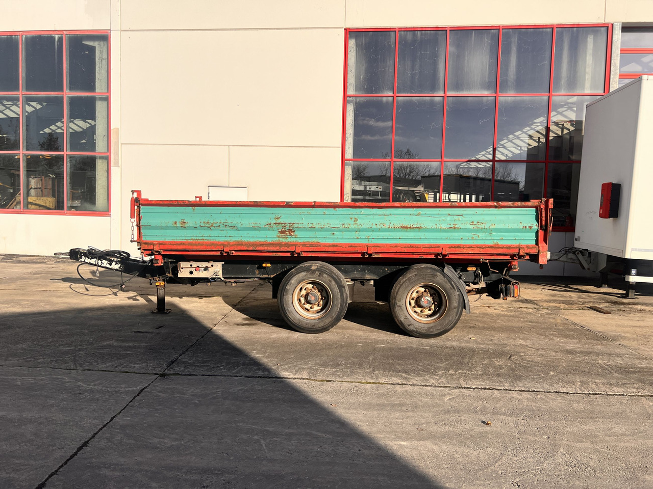 Obermaier OS2-TD190A 19 t Tandemkipper- Tieflader, Breitbereifung - Príves sklápěcí: obrázok 1 Obermaier OS2-TD190A 19 t Tandemkipper- Tieflader, Breitbereifung - Príves sklápěcí: obrázok 1