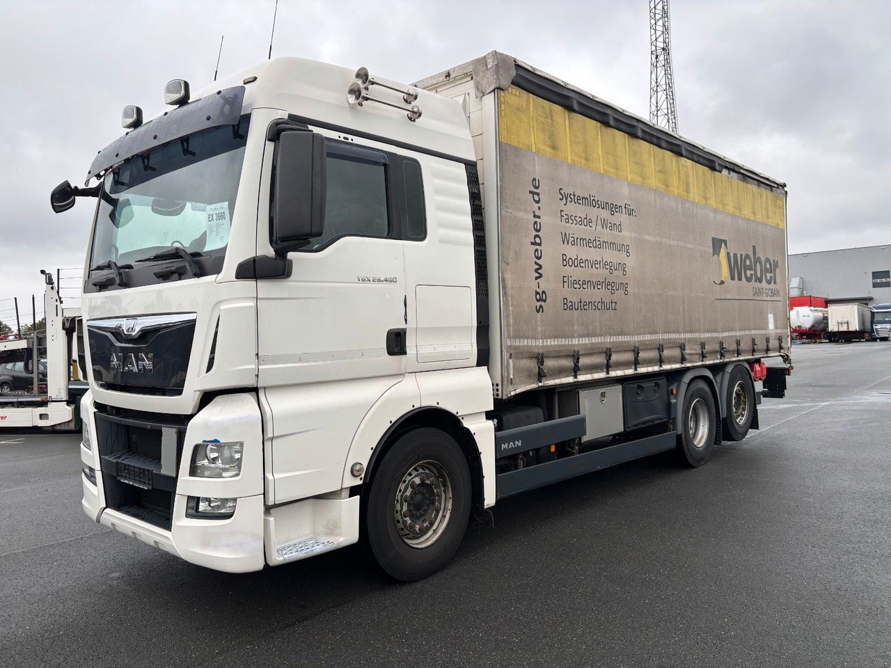 MAN TGX 26.480 mit Ladebordwand - Plachtové nákladné vozidlo: obrázok 1 MAN TGX 26.480 mit Ladebordwand - Plachtové nákladné vozidlo: obrázok 1