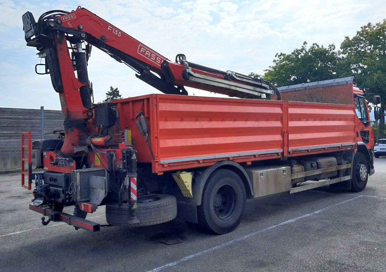 DAF FA LF 320 19t Fassi Kran - Valníkový/ Plošinový nákladný automobil, Auto s hydraulickou rukou: obrázok 4 DAF FA LF 320 19t Fassi Kran - Valníkový/ Plošinový nákladný automobil, Auto s hydraulickou rukou: obrázok 4