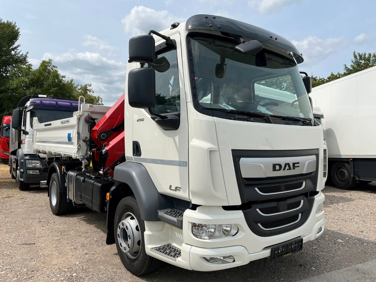 DAF LF 290 16t Meiller Krankipper Tageszulassung DAF LF 290 16t Meiller Krankipper Tageszulassung - Sklápač, Auto s hydraulickou rukou: obrázok 2 DAF LF 290 16t Meiller Krankipper Tageszulassung DAF LF 290 16t Meiller Krankipper Tageszulassung - Sklápač, Auto s hydraulickou rukou: obrázok 2