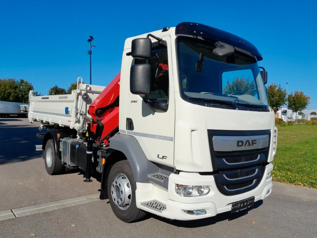 DAF LF 290 16t Meiller Krankipper Tageszulassung DAF LF 290 16t Meiller Krankipper Tageszulassung - Sklápač, Auto s hydraulickou rukou: obrázok 1 DAF LF 290 16t Meiller Krankipper Tageszulassung DAF LF 290 16t Meiller Krankipper Tageszulassung - Sklápač, Auto s hydraulickou rukou: obrázok 1