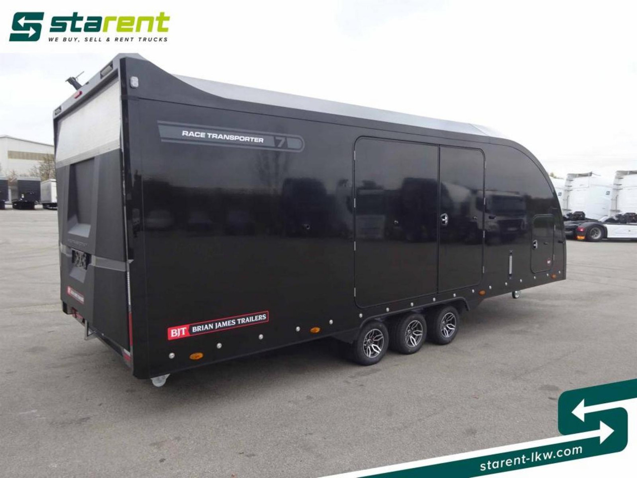 Brian James Trailers Race Transporter 7, Seilwinde, elektrische Klappe - Príves prepravník áut: obrázok 5 Brian James Trailers Race Transporter 7, Seilwinde, elektrische Klappe - Príves prepravník áut: obrázok 5