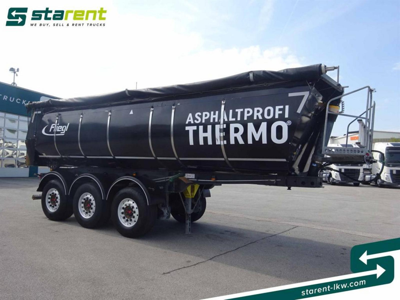 Fliegl 3-Achs Thermomulde 25m³ Liftachse SAF ALCOA - Náves sklápěcí: obrázok 3 Fliegl 3-Achs Thermomulde 25m³ Liftachse SAF ALCOA - Náves sklápěcí: obrázok 3