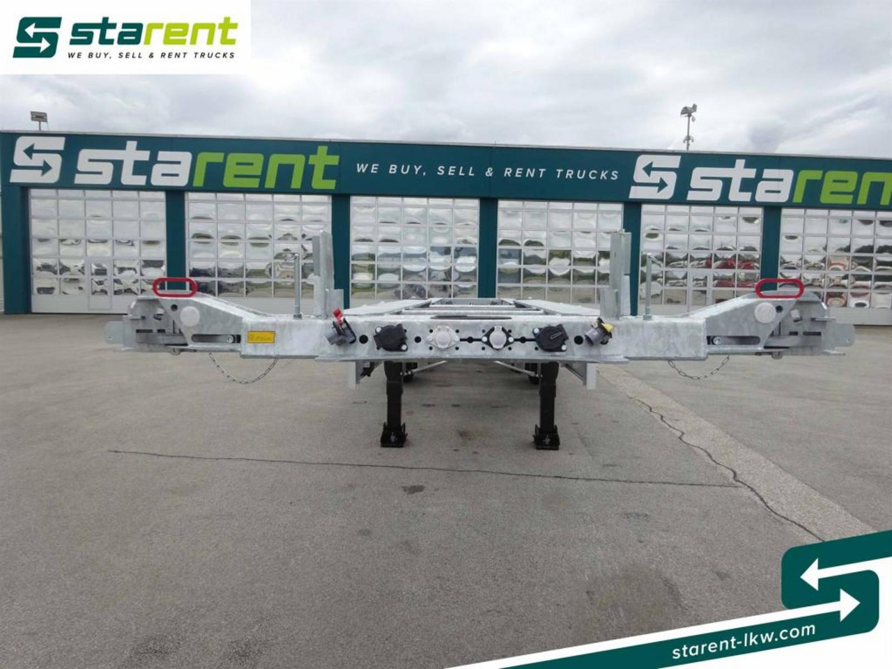 Fliegl Containerchassis ADR 1x20/2x20/1x30/1x40/1x45 - Náves podvozek: obrázok 2 Fliegl Containerchassis ADR 1x20/2x20/1x30/1x40/1x45 - Náves podvozek: obrázok 2