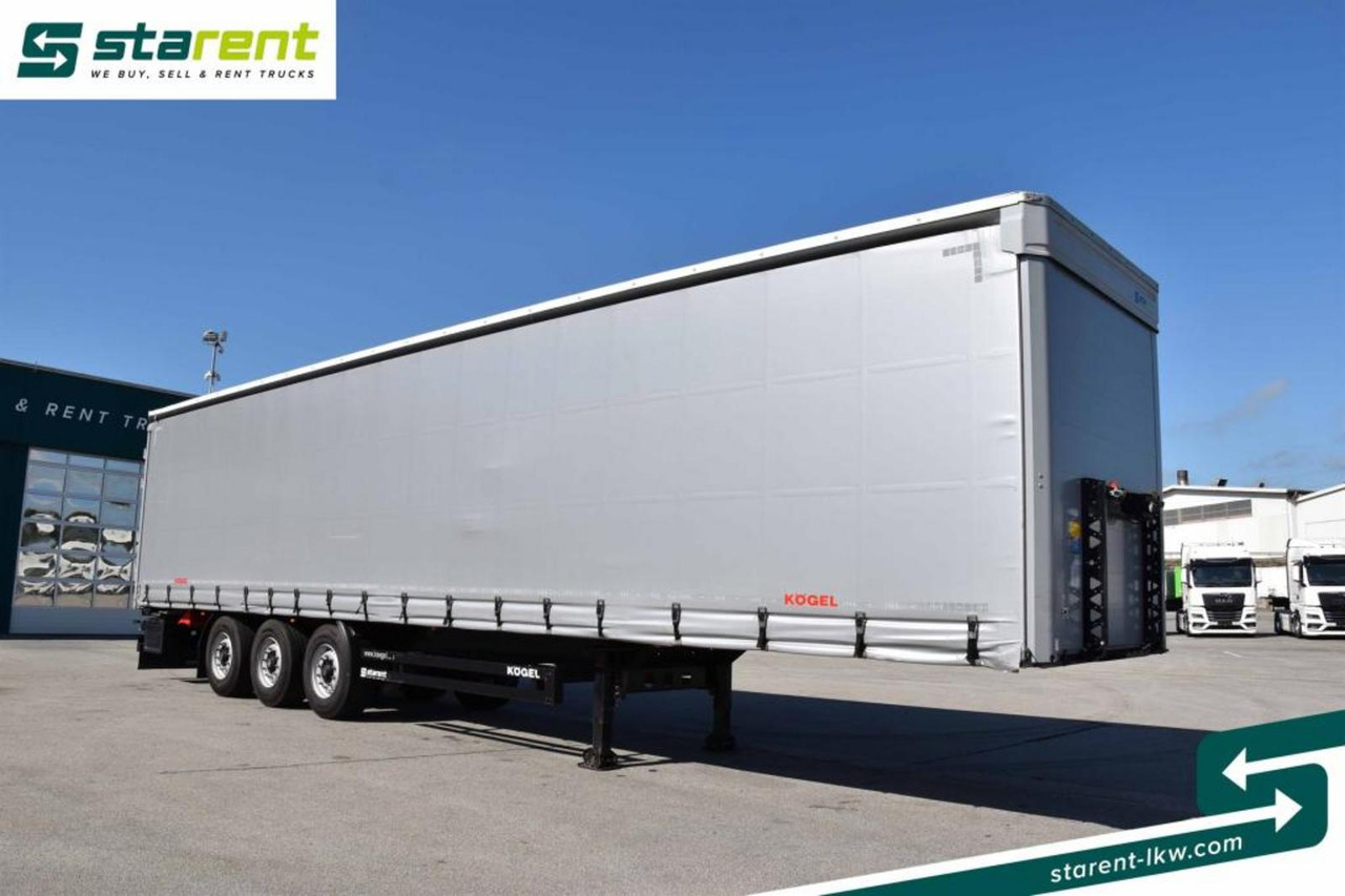 Kögel Tautliner Liftachse Hubdach XL- Zertifikat BPW-A - Plachtový náves: obrázok 3 Kögel Tautliner Liftachse Hubdach XL- Zertifikat BPW-A - Plachtový náves: obrázok 3