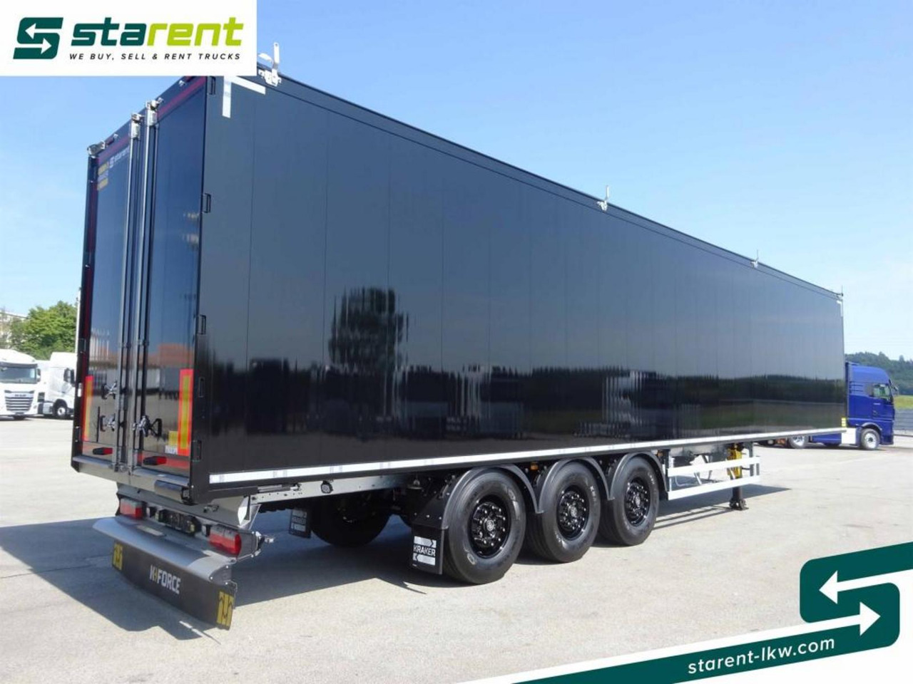 Nový Náves s posuvnou podlahou Kraker 8mm 92m³ BPW-Achsen Funk. Verzinkt Liftachse: obrázok 5