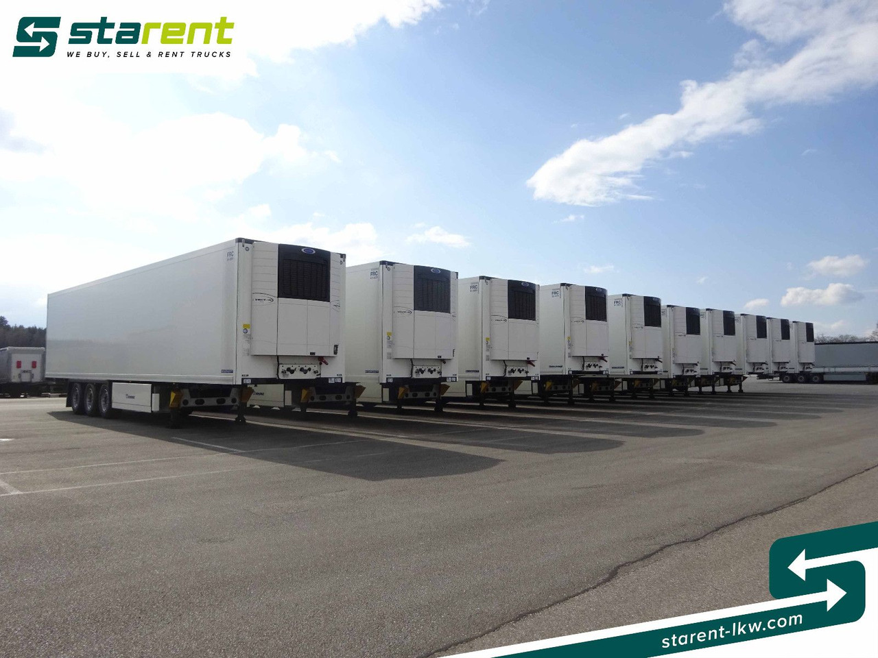 Krone Tiefkühler Carrier Vector 1550, Liftachse - Náves skriňové: obrázok 3 Krone Tiefkühler Carrier Vector 1550, Liftachse - Náves skriňové: obrázok 3