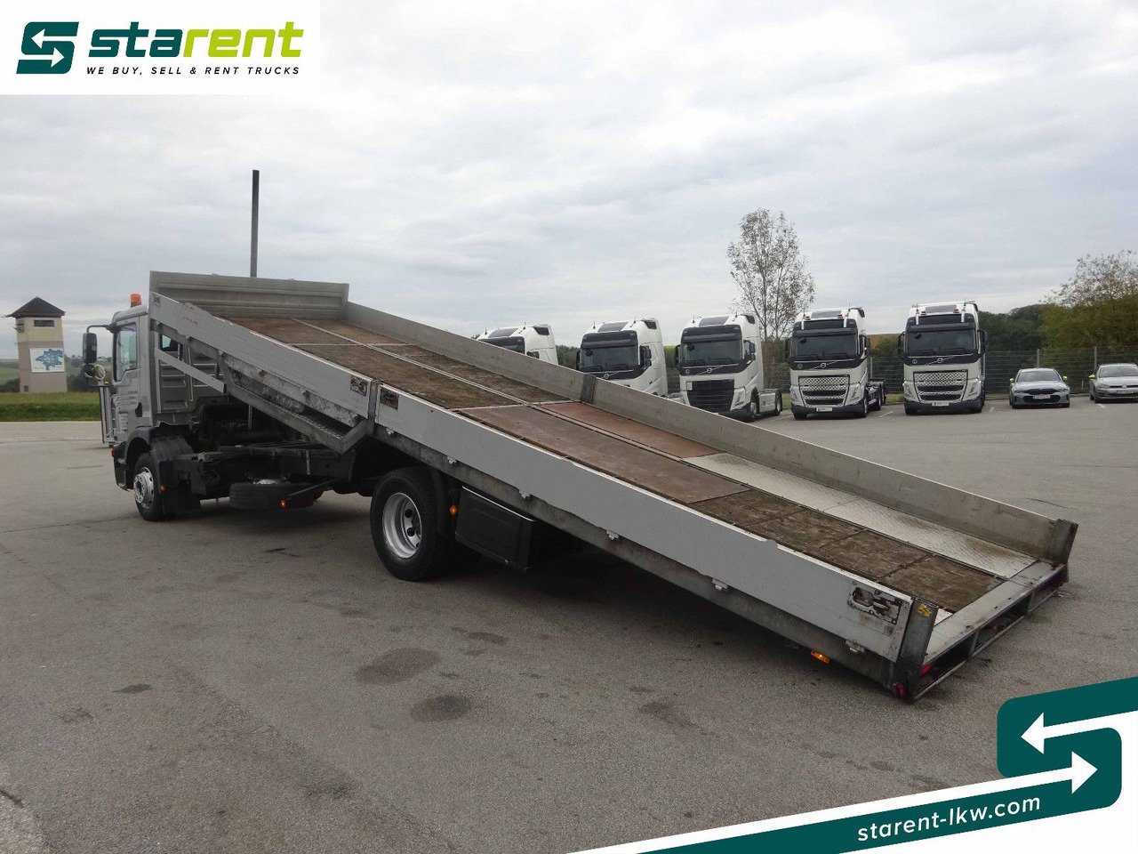 MAN TGM 12.280, Fahrzeugtransporter, kippbar - Nákladné vozidlo na prepravu automobilov: obrázok 5 MAN TGM 12.280, Fahrzeugtransporter, kippbar - Nákladné vozidlo na prepravu automobilov: obrázok 5