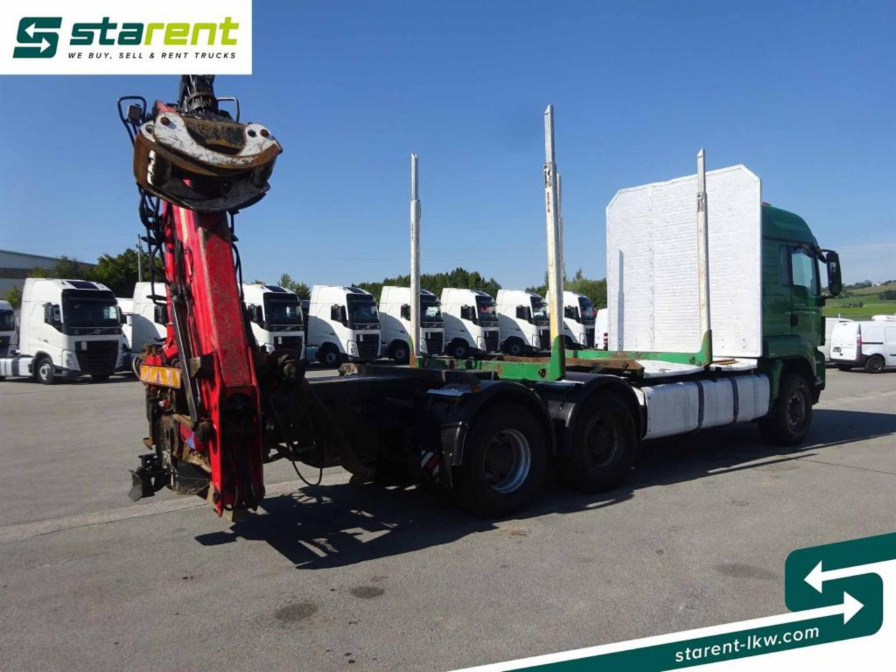 MAN TGS 26.480 6x6 Holzaufbau mit Kran, Palfinger 120Z - Nákladné vozidlo na prepravu dreva: obrázok 5 MAN TGS 26.480 6x6 Holzaufbau mit Kran, Palfinger 120Z - Nákladné vozidlo na prepravu dreva: obrázok 5