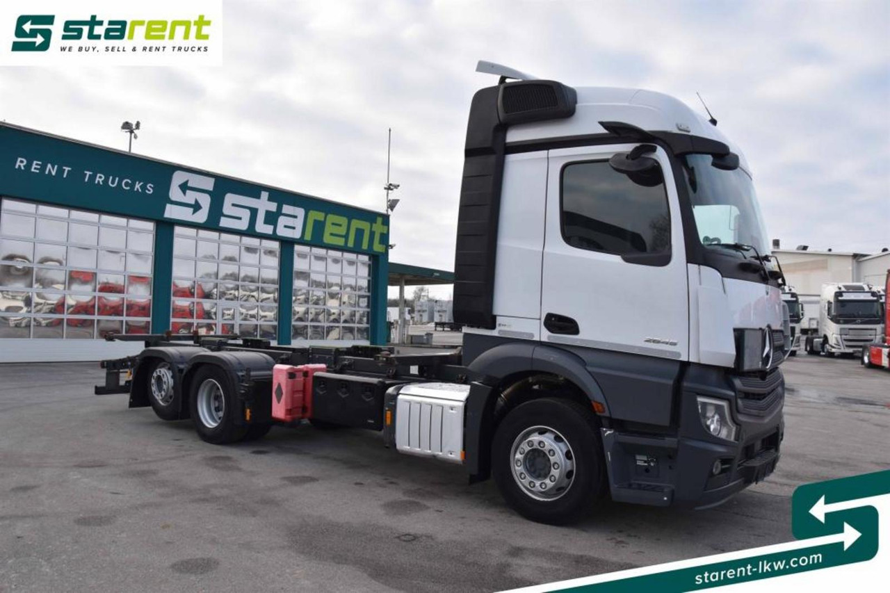 Mercedes Benz Actros 2645L Retarder Mirror Cam NAVI Liftachse - Kontejnérový podvozek/ Výměnná nástavba: obrázok 3 Mercedes Benz Actros 2645L Retarder Mirror Cam NAVI Liftachse - Kontejnérový podvozek/ Výměnná nástavba: obrázok 3