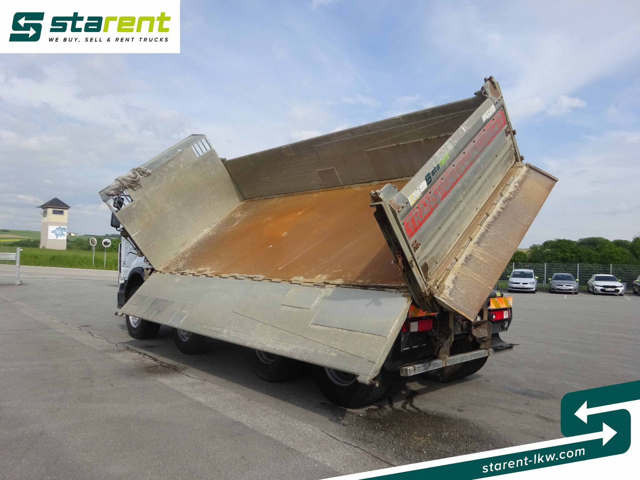 Renault Premium 450 DXi, 8x4, 3 Seitenkipper, Standklima - Sklápač: obrázok 3 Renault Premium 450 DXi, 8x4, 3 Seitenkipper, Standklima - Sklápač: obrázok 3