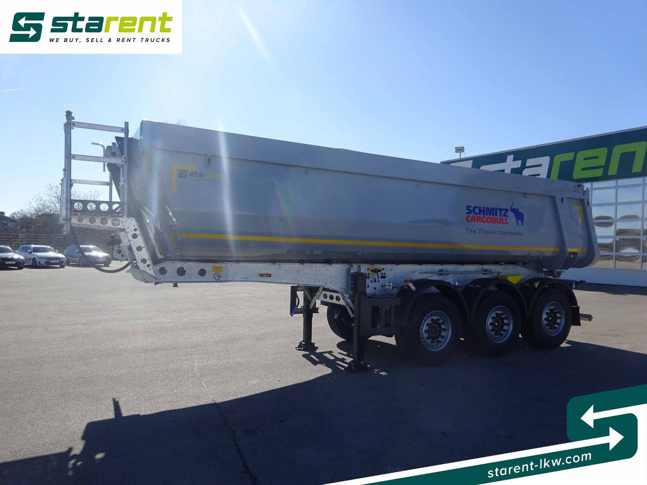 Schmitz Cargobull 3-Achs Kipper, 24m³, Liftachse, Alu Felgen - Náves sklápěcí: obrázok 1 Schmitz Cargobull 3-Achs Kipper, 24m³, Liftachse, Alu Felgen - Náves sklápěcí: obrázok 1