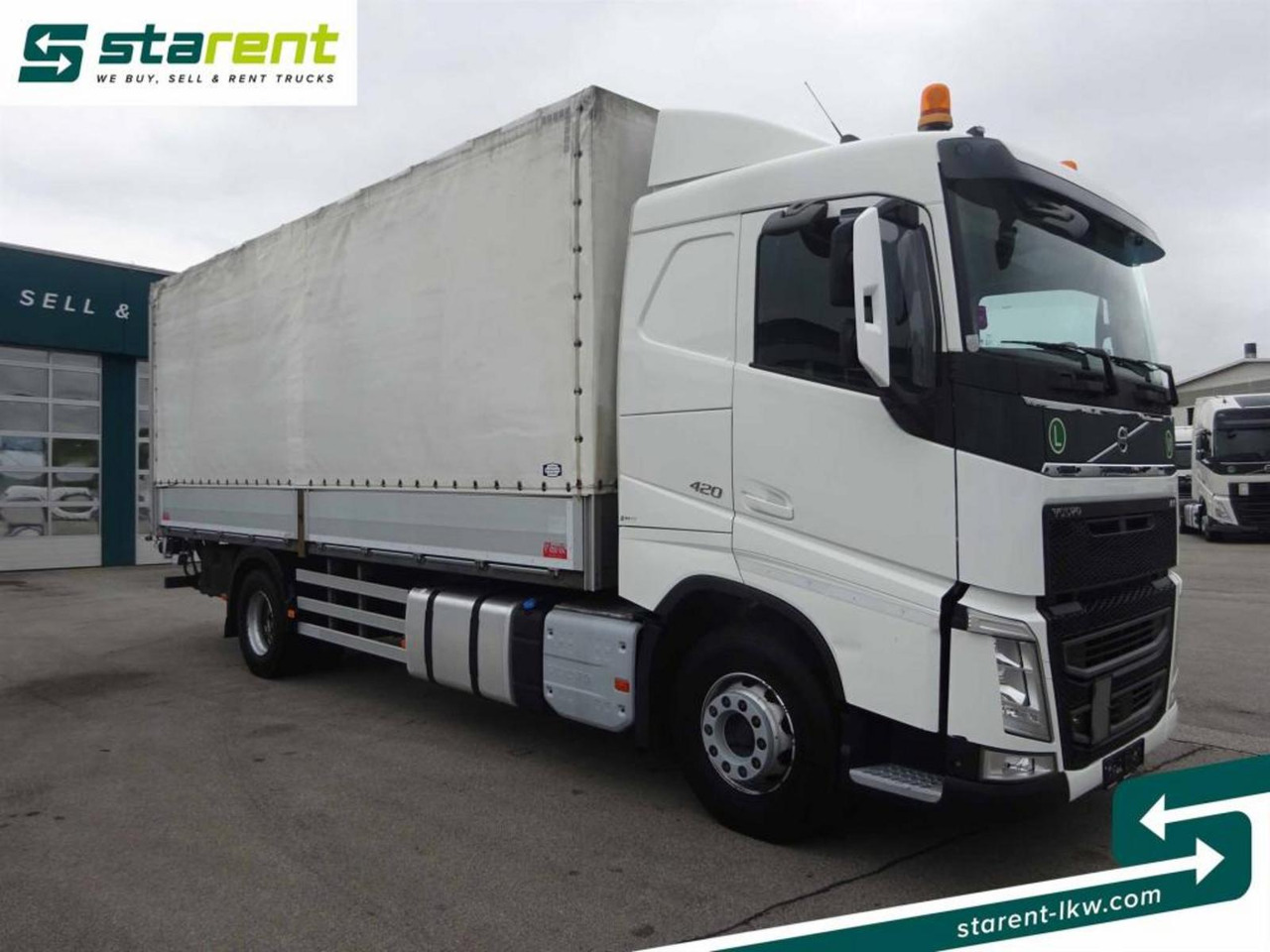 Volvo FH 420 Planenaufbau LBW 2000Kg Kamera Bett - Plachtové nákladné vozidlo: obrázok 3 Volvo FH 420 Planenaufbau LBW 2000Kg Kamera Bett - Plachtové nákladné vozidlo: obrázok 3