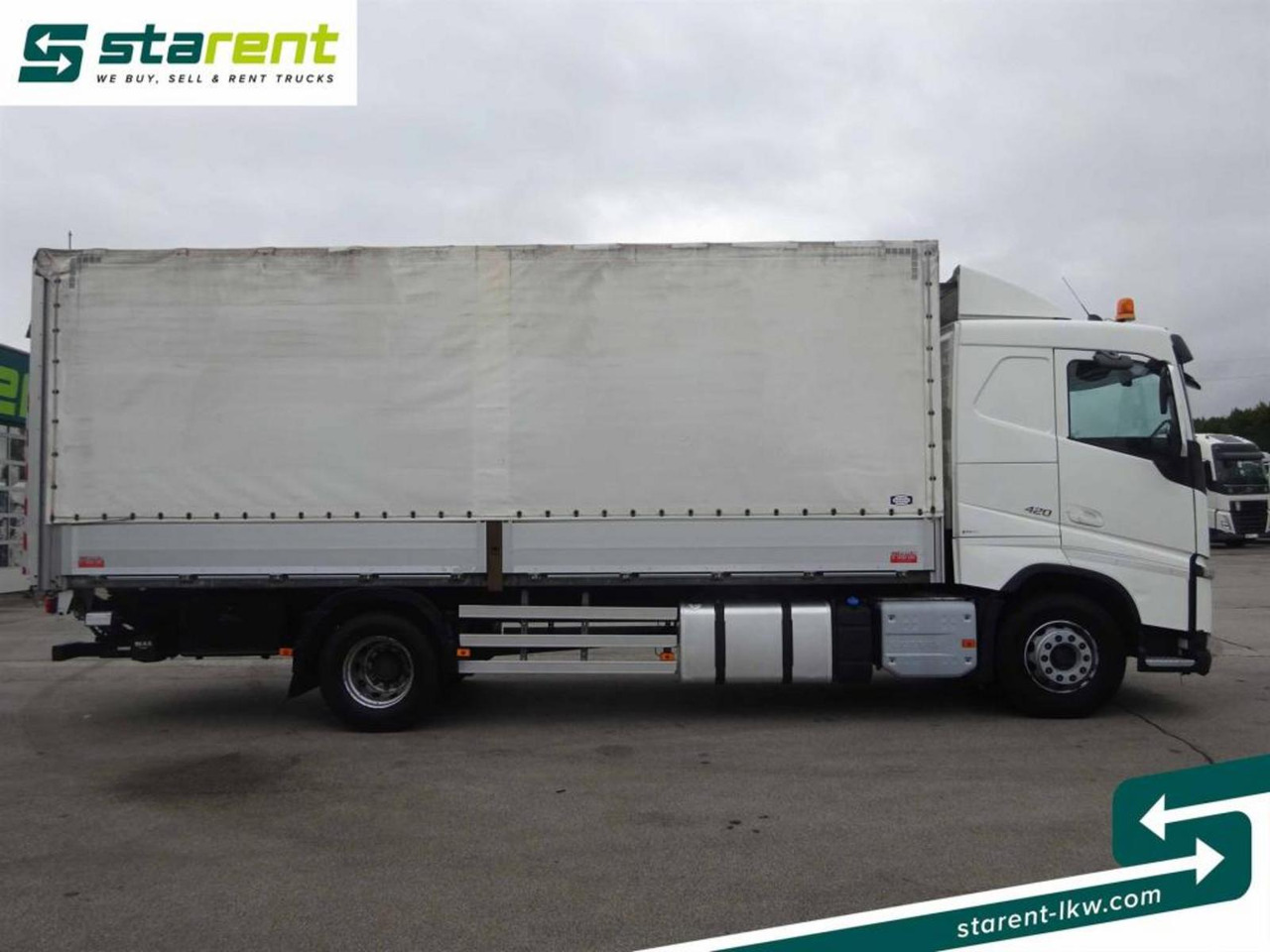 Volvo FH 420 Planenaufbau LBW 2000Kg Kamera Bett - Plachtové nákladné vozidlo: obrázok 4 Volvo FH 420 Planenaufbau LBW 2000Kg Kamera Bett - Plachtové nákladné vozidlo: obrázok 4