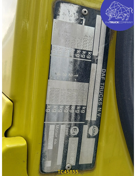 DAF CF 75 310 - Auto na odvoz odpadu: obrázok 4 DAF CF 75 310 - Auto na odvoz odpadu: obrázok 4