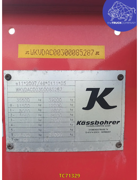 Kässbohrer SHF - Náves preprava kontajnerov/ Výmenná nadstavba: obrázok 3 Kässbohrer SHF - Náves preprava kontajnerov/ Výmenná nadstavba: obrázok 3