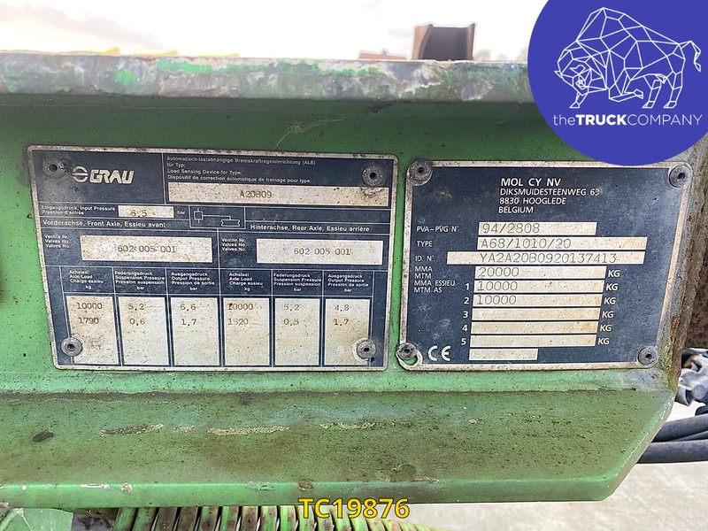 MOL - Príves preprava kontajnerov/ Výmenná nadstavba: obrázok 4 MOL - Príves preprava kontajnerov/ Výmenná nadstavba: obrázok 4